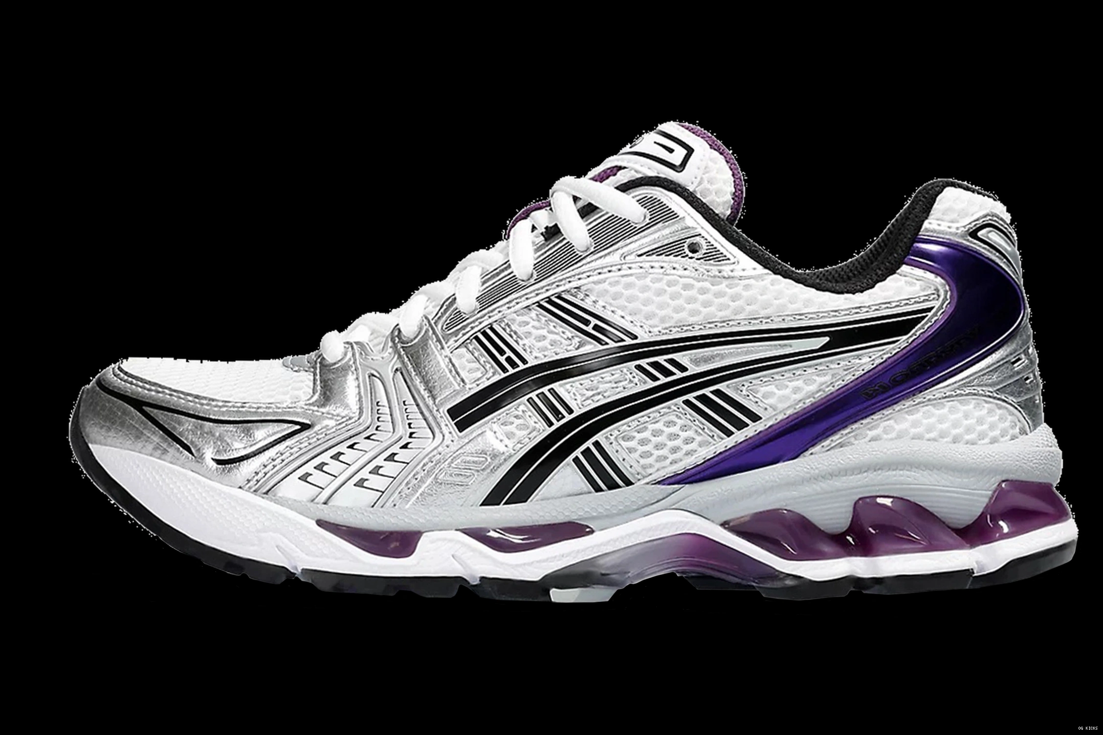 Grape White 14 W ASICS Gel-Kayano Dark 0711